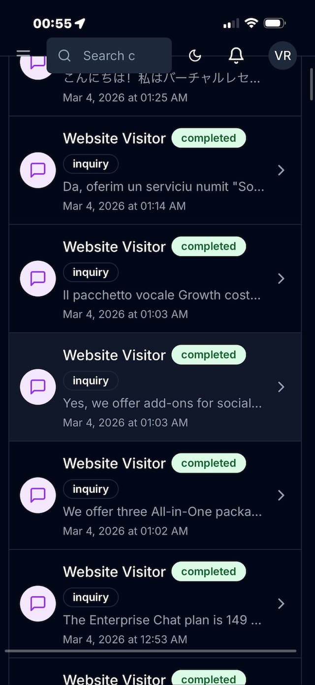 Transcription d’appel